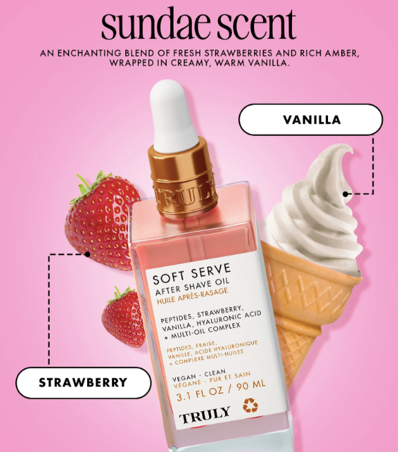 TRULY Aceite íntimo Beauty Post Afeitado