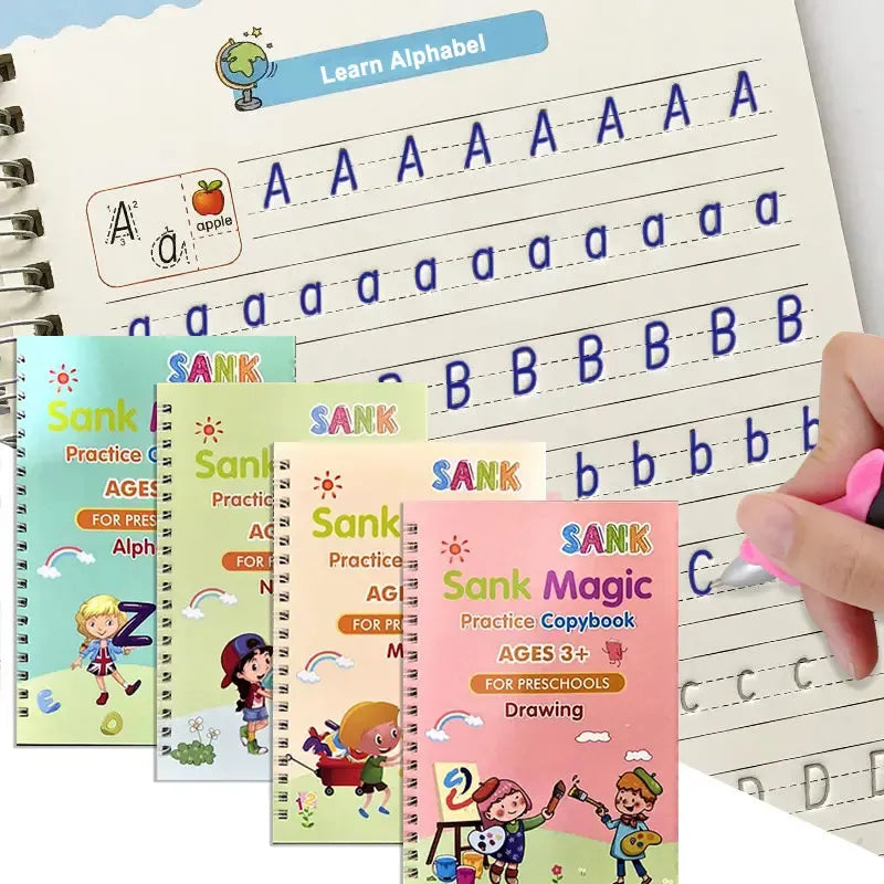 Kit Libros de caligrafia Montessori